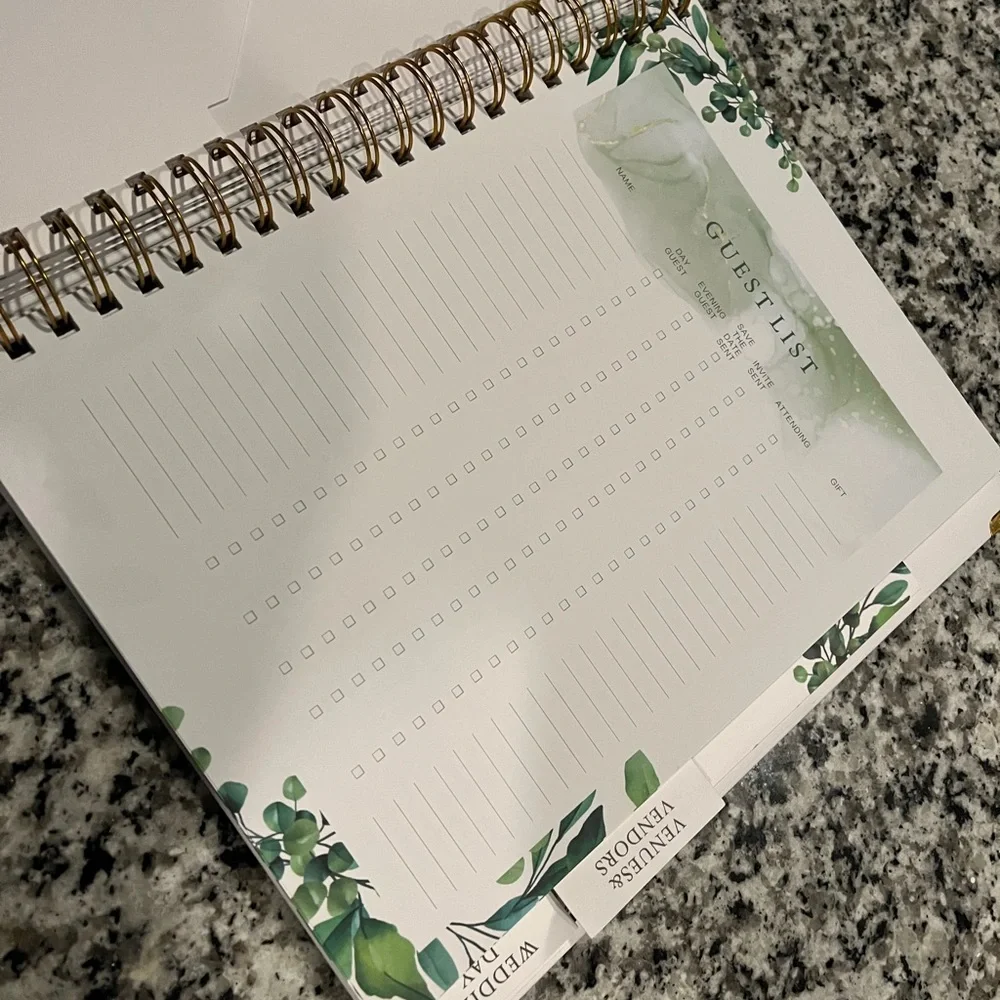 Wedding Planner and Pen Bundle - NWT